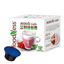 FoodNess Mermaid Latte package and pod for Dolce Gusto
