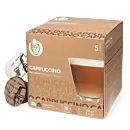 Kaffekapslen Cappuccino package and capsule for Dolce Gusto