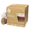 Kaffekapslen Latte Macchiato package and capsule for Dolce Gusto