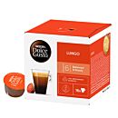 Nescafé Lungo package and capsule for Dolce Gusto
