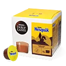 Nescafé Nesquik package and capsule for Dolce Gusto