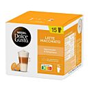 NescafÃ© Latte Macchiato Big Pack package and capsule for Dolce Gusto
