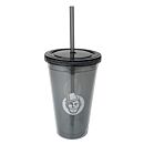 Kaffekapslen Double Wall Cup with straw 