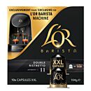 L'OR Double Ristretto package and capsule for L'OR BARISTA