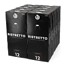 Bundle with 100 plastic capsules of Kaffekapslen Ristretto for Nespresso