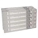 Pack with 100 aluminium pods of Kaffekapslen Espresso Strong for Nespresso