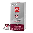 illy Espresso Intenso package and capsule for Nespresso®