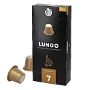 Kaffekapslen Lungo package and capsule for Nespresso®
