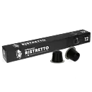 Kaffekapslen Ristretto package and capsule for NespressoÂ®