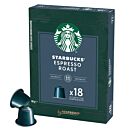 Starbucks Espresso Roast Big Pack package and capsule for Nespresso