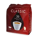 Kaffekapslen Classic 36 package and pods for Senseo