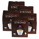 5 packs with Kaffekapslen Strong Medium for Senseo