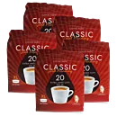5 packs with Kaffekapslen Classic Extra Large for Senseo