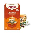 Licorice tea from Yogi Tea 
